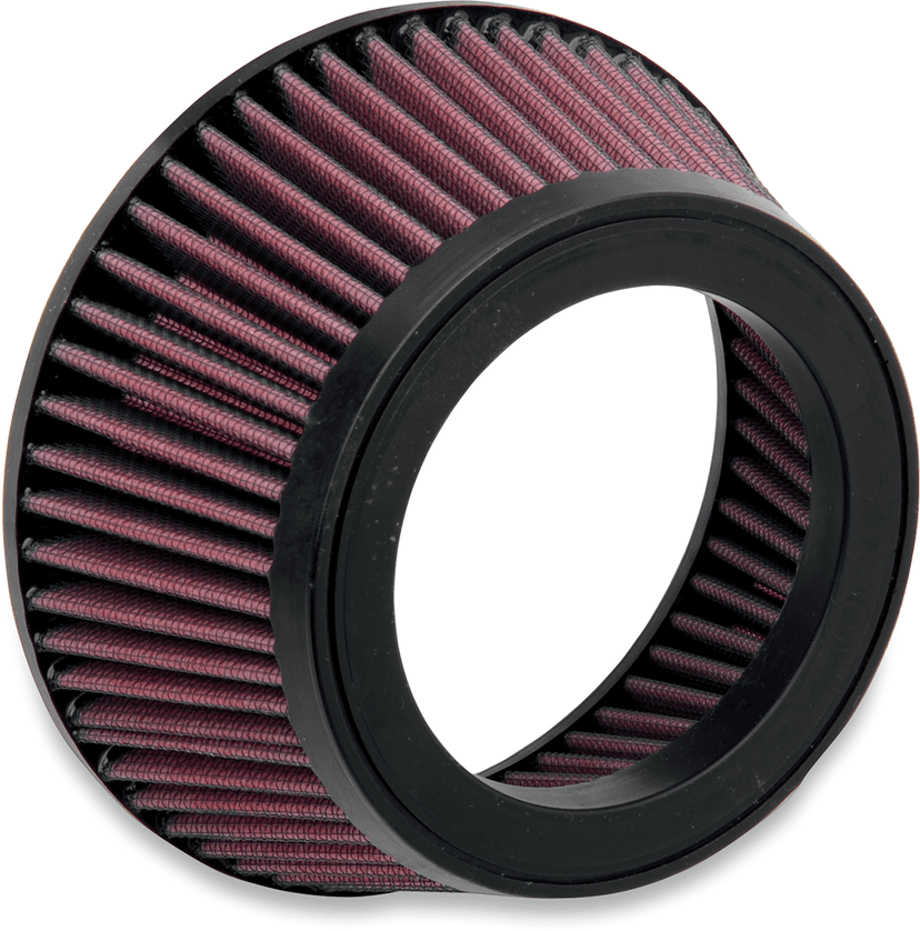 LA CHOPPERS 1011-2053 Replacement Air Filter - Red - LA Choppers/Affliction Air Cleaners - Big Twin