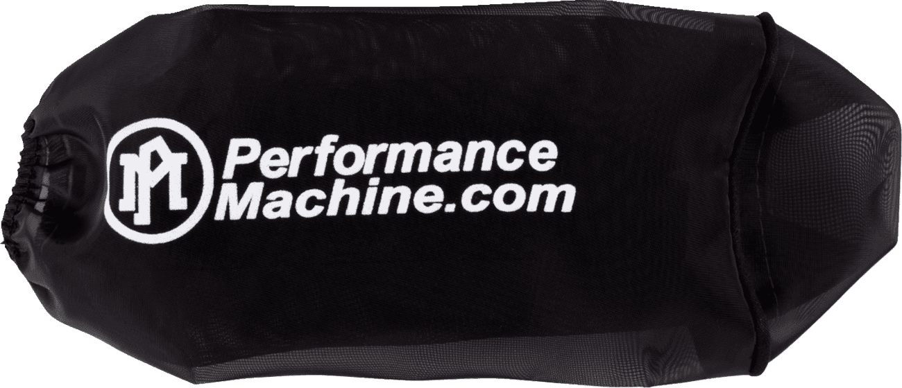 PERFORMANCE MACHINE (PM) 1011-2485 Pullover Rain Sock - Black - Fast Air Intake Cleaners