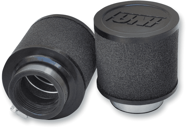 UNI FILTER 1011-2883 High-Flow Street Bike Air Filters - Universal - 1-1/4" - 1-1/2" ID