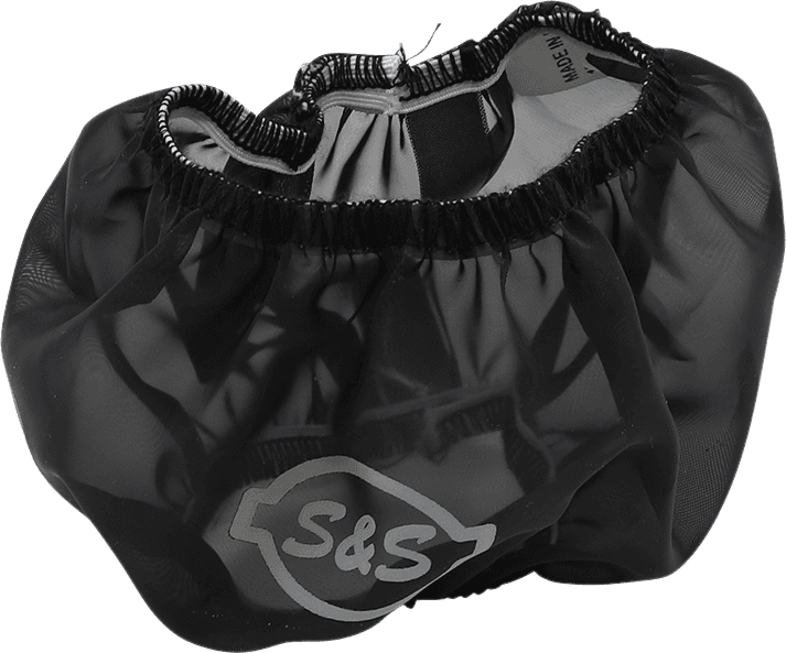 S&S CYCLE 1011-3119 Pre-filter Rain Sock - Standard - Black - Super Sock Air Cleaner