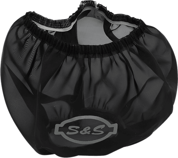 S&S CYCLE 1011-3120 Pre-filter Rain Sock - 1" Taller - Black - Super Sock Air Cleaner