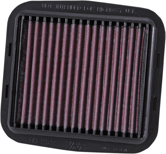 K & N 1011-3245 Sportbike Race-Spec High-Flow Air Filter - Ducati