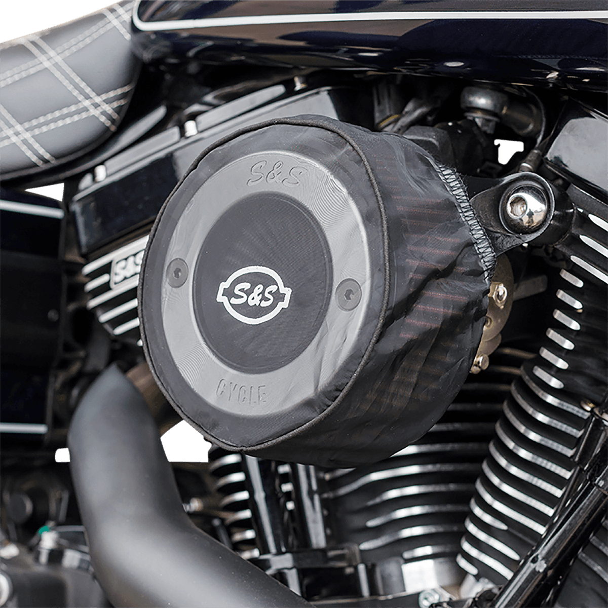 S&S CYCLE 1011-4567 Air Filter Pre-Filter - Air Stinger™ - Round