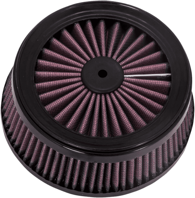 VANCE & HINES 1011-4570 Replacement VO2 Air Filter - Red