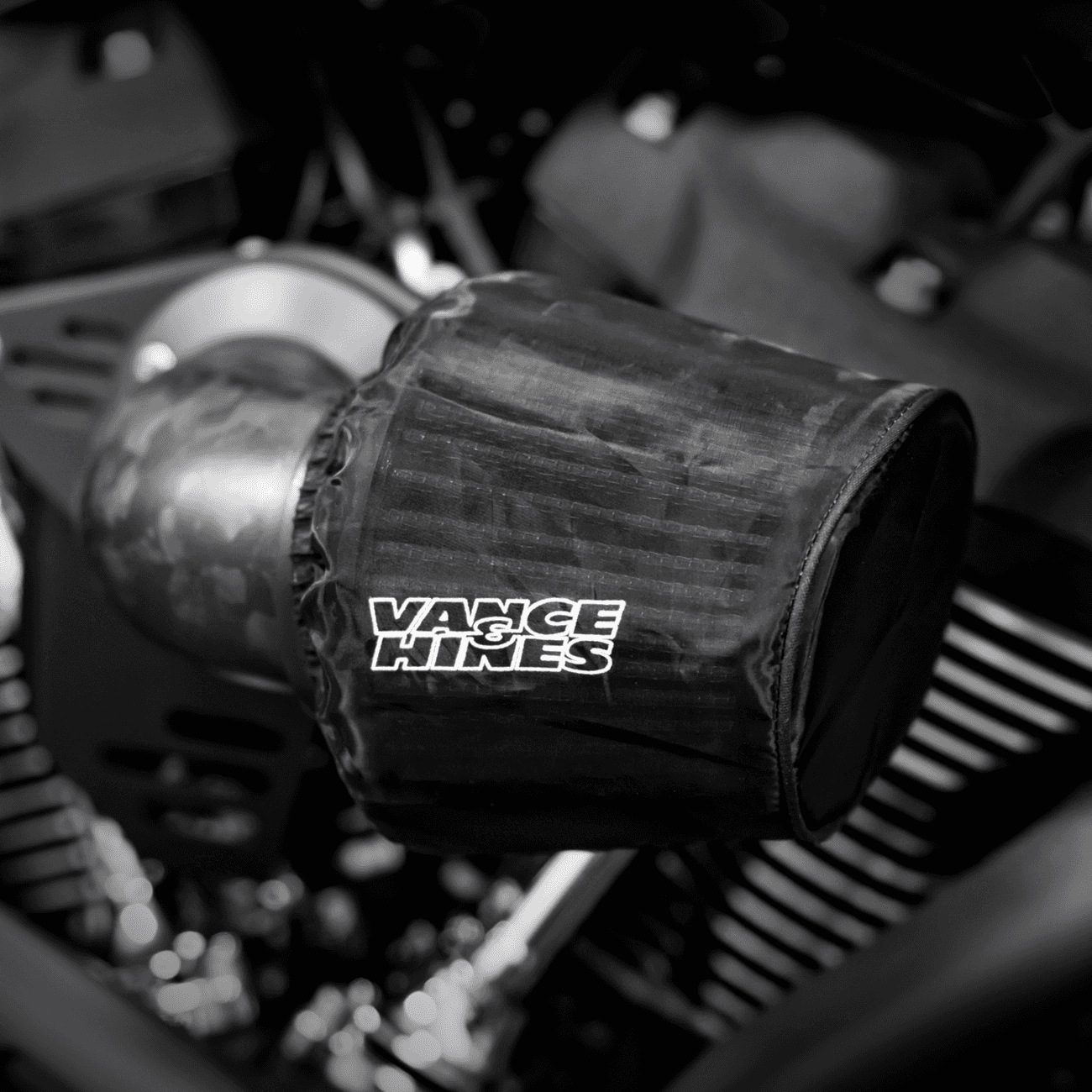 VANCE & HINES 1011-4635 VO2 Rain Sock - Falcon/90°