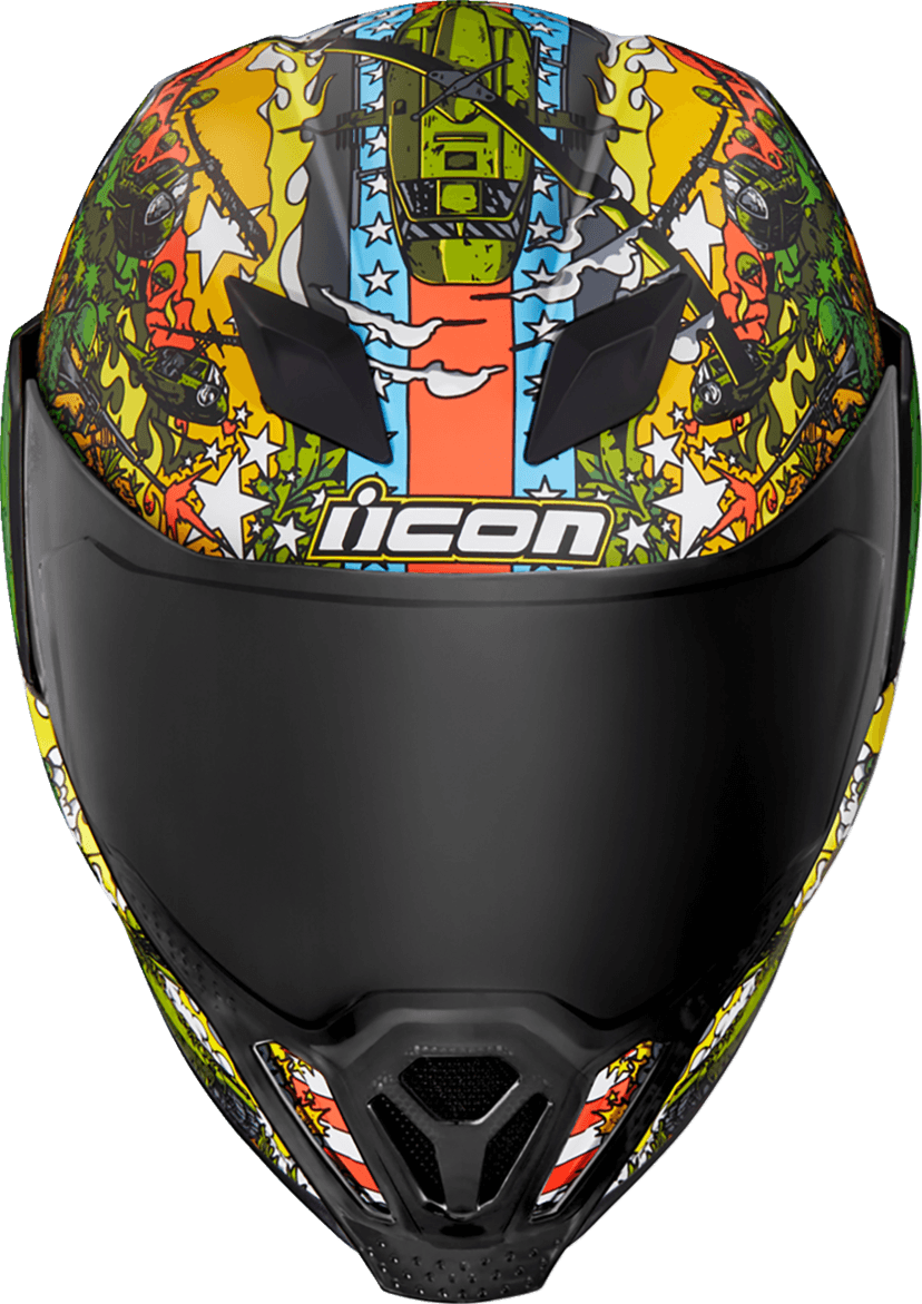 ICON 0101-15062 Airflite™ Helmet - GP23 - Green - 2XL — image 4 of 13