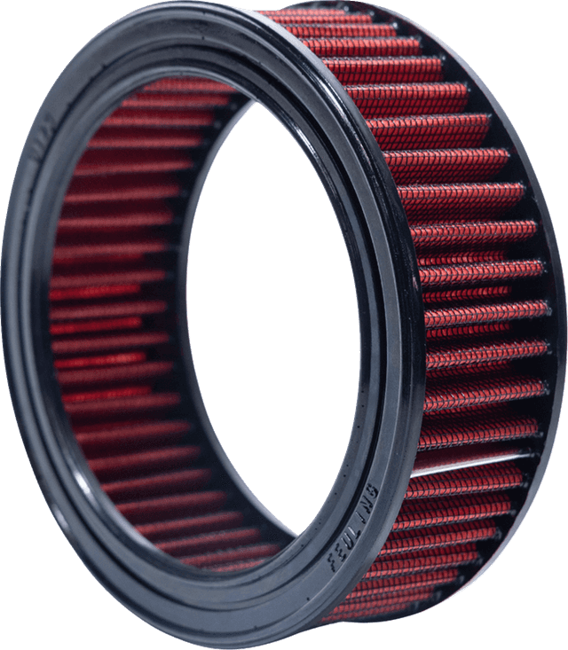 FEULING OIL PUMP CORP. 10115110 Replacement BA Slim Air filter - Red - Twin Cam