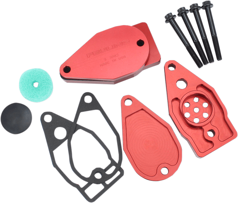 FEULING OIL PUMP CORP. 1012-0247 Rocker Box Breather Kit - Twin Cam