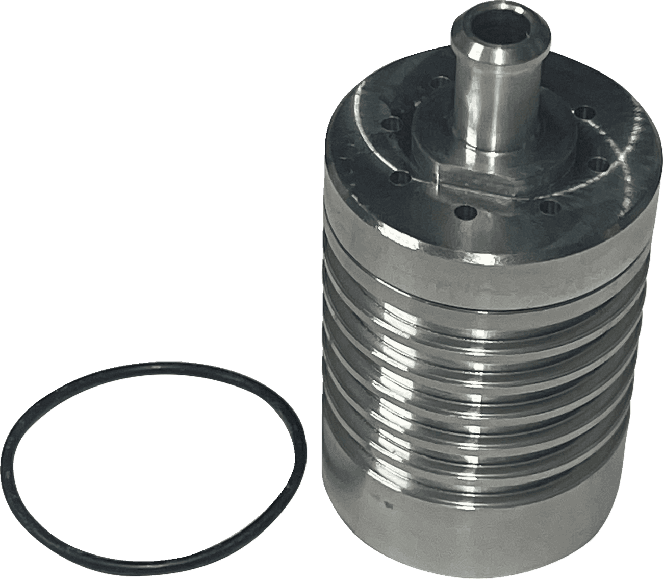 DK CUSTOM PRODUCTS 1012-0262 Catch Can for External Breather System - Raw