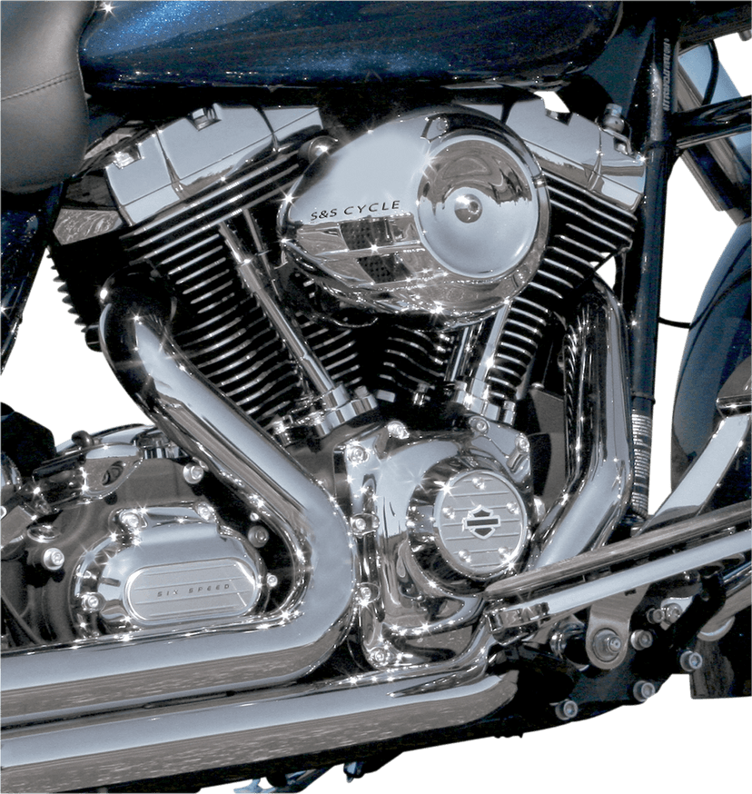 S&S CYCLE 1014-0116 Air Cleaner Cover - Air Stream - Chrome — image 2 of 4