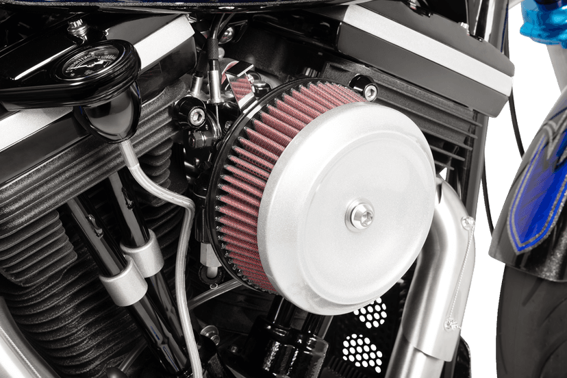S&S CYCLE 1014-0118 Air Cleaner Cover - Bob Dish - Chrome — image 2 of 3