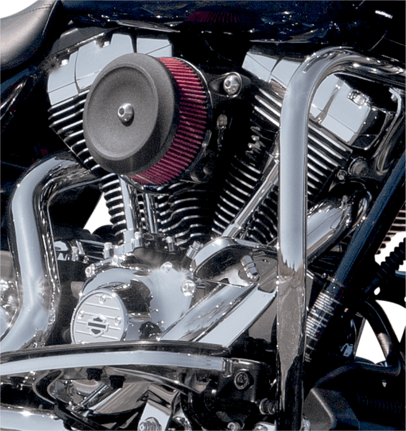 S&S CYCLE 1014-0119 Air Cleaner Cover - Bob Dish - Black — image 2 of 2