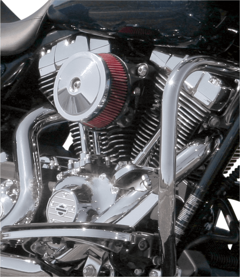 S&S CYCLE 1014-0120 Air Cleaner Cover - Bob Dome - Chrome — image 2 of 3