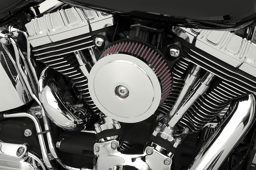 S&S CYCLE 1014-0120 Air Cleaner Cover - Bob Dome - Chrome — image 3 of 3