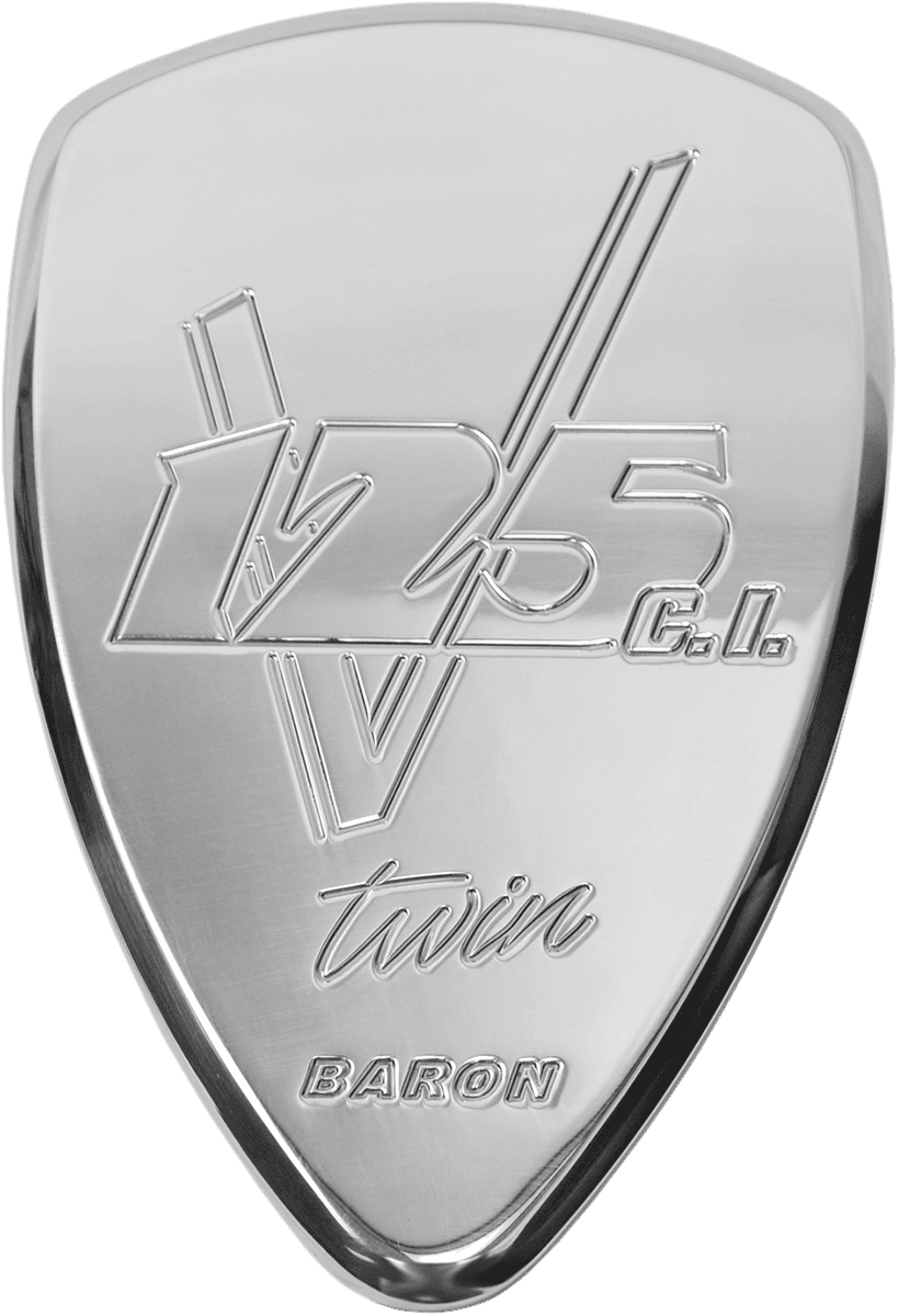 BARON 1014-0151 Replacement BAK Air Cleaner Cover - V125 - Chrome