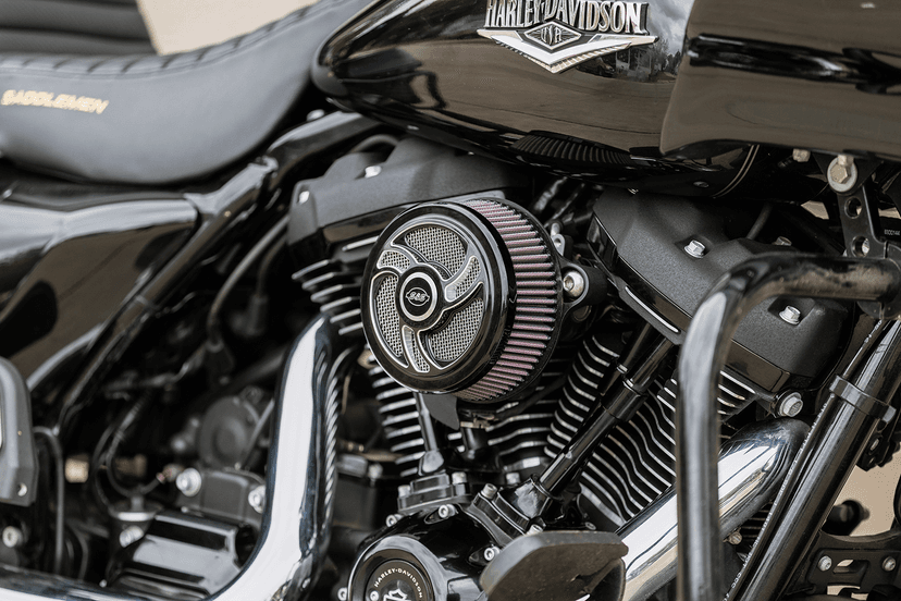 S&S CYCLE 1014-0172 Air Cleaner Cover - Torker - Black — image 3 of 4