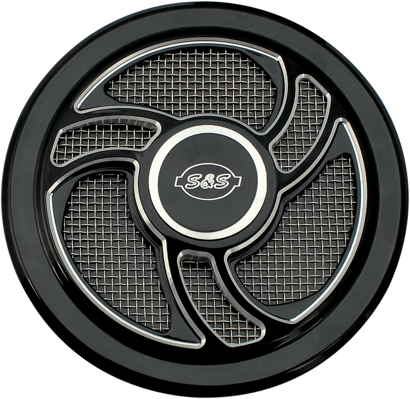 S&S CYCLE 1014-0172 Air Cleaner Cover - Torker - Black — image 1 of 4
