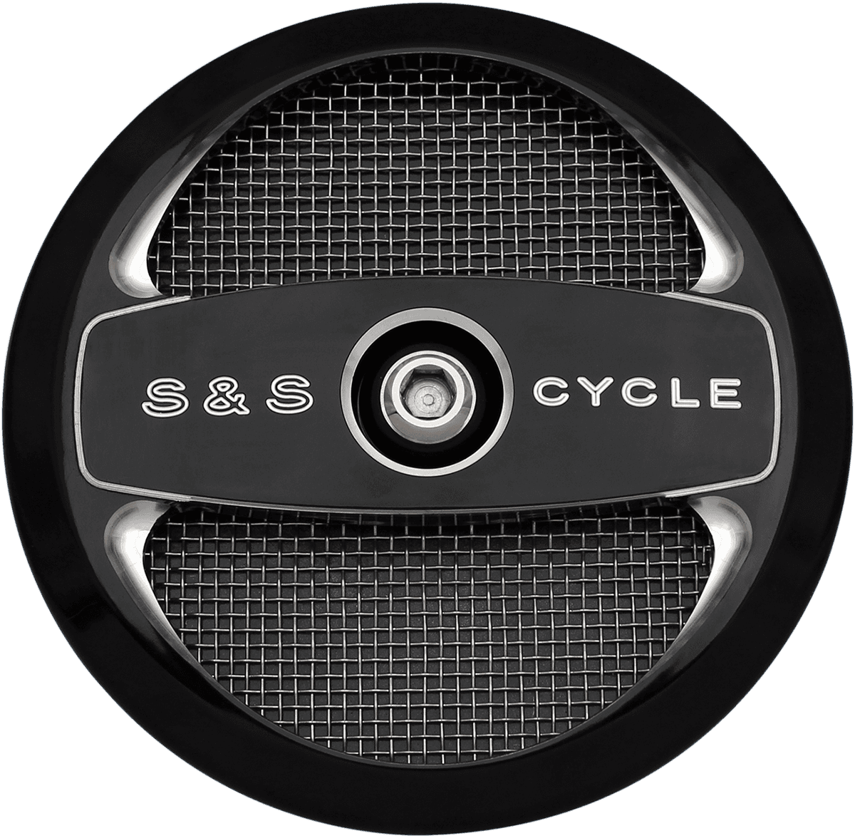 S&S CYCLE 1014-0173 Air Cleaner Cover - Air 1 - Black
