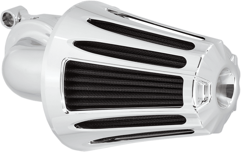 ARLEN NESS 1014-0251 Monster Sucker Air Cleaner Cover - Deep-Cut - Chrome — image 2 of 2