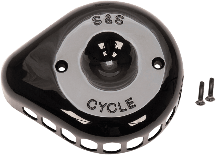 S&S CYCLE 1014-0273 Air Cleaner Cover - Mini Teardrop - Black — image 1 of 3