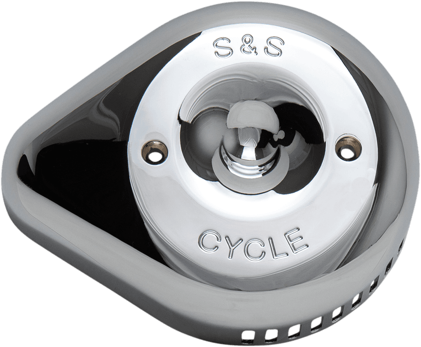 S&S CYCLE 1014-0292 Air Cleaner Cover - Slasher - Chrome — image 1 of 2
