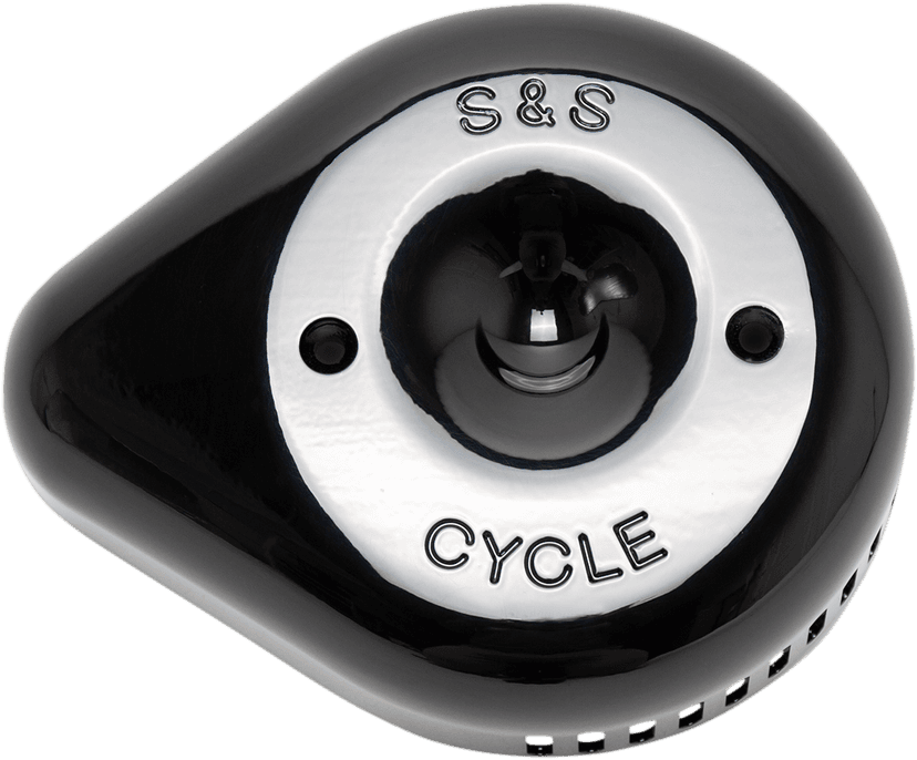 S&S CYCLE 1014-0293 Air Cleaner Cover - Slasher - Black — image 1 of 2