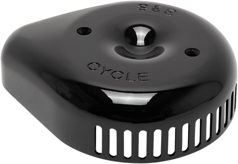 S&S CYCLE 1014-0293 Air Cleaner Cover - Slasher - Black — image 2 of 2
