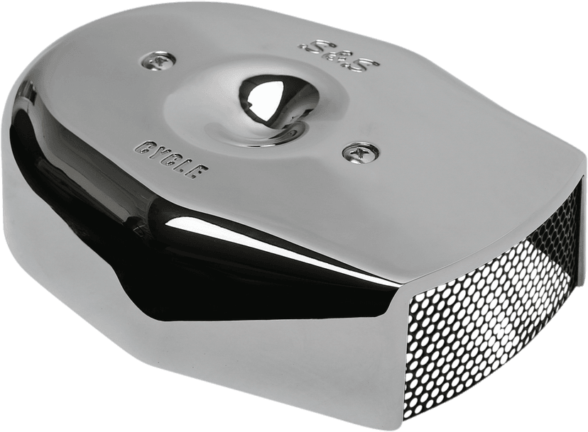 S&S CYCLE 1014-0296 Air Cleaner Cover - Tribute - Chrome — image 2 of 6