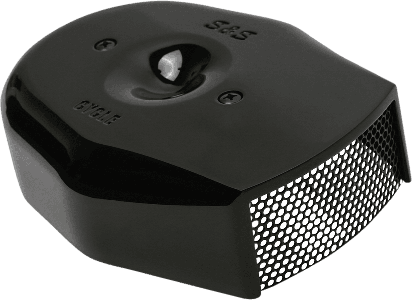 S&S CYCLE 1014-0297 Air Cleaner Cover - Tribute - Black — image 3 of 4