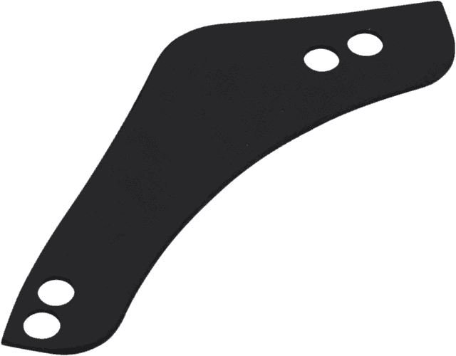 ARLEN NESS 1014-0312 Replacement Breather Bolt Cover Plate - Inverted/Method/Clear Tear/Sidekick - Left - Black — image 3 of 4