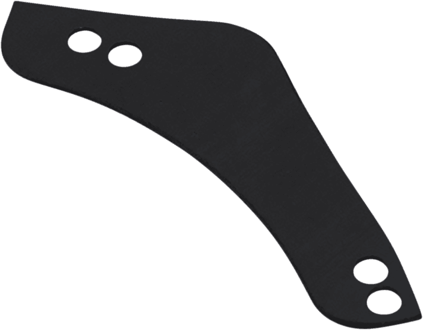 ARLEN NESS 1014-0312 Replacement Breather Bolt Cover Plate - Inverted/Method/Clear Tear/Sidekick - Left - Black — image 2 of 4