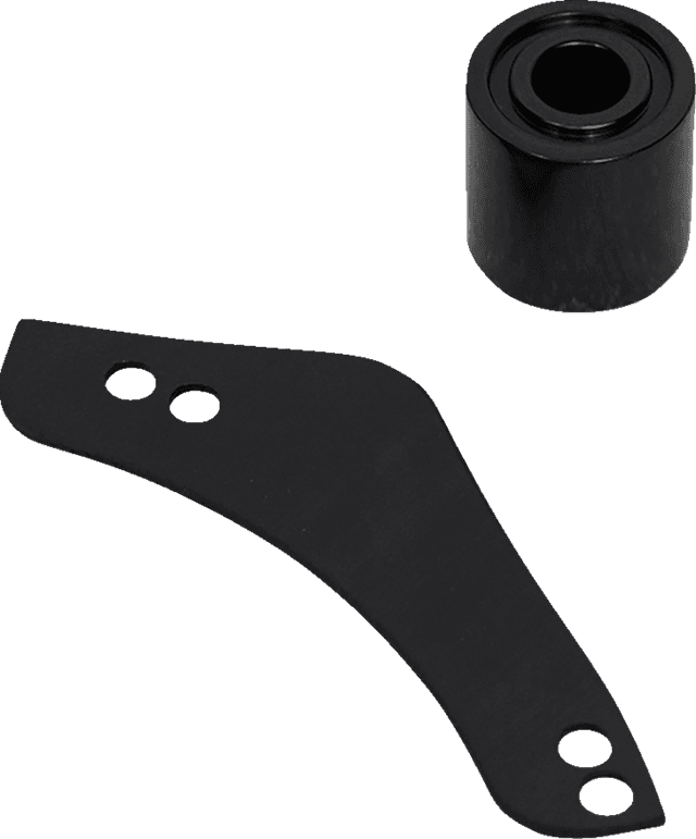 ARLEN NESS 1014-0322 Replacement Breather Bolt Cover Plate - Inverted/Method/Clear Tear/Sidekick - Right - Black — image 1 of 2