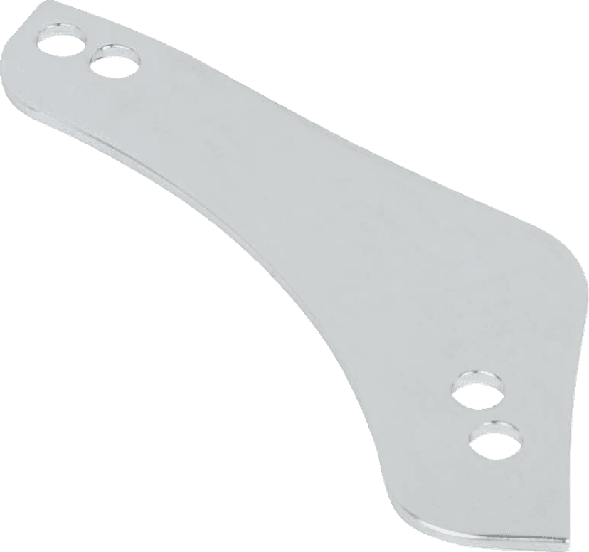 ARLEN NESS 1014-0323 Replacement Breather Bolt Cover Plate - Inverted/Method/Clear Tear/Sidekick - Right - Chrome