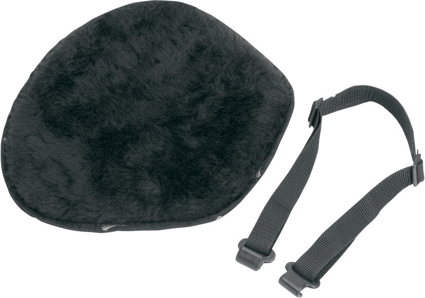 SADDLEMEN 101FJ GelCore™ Seat Pad - Breathable Fleece - Large