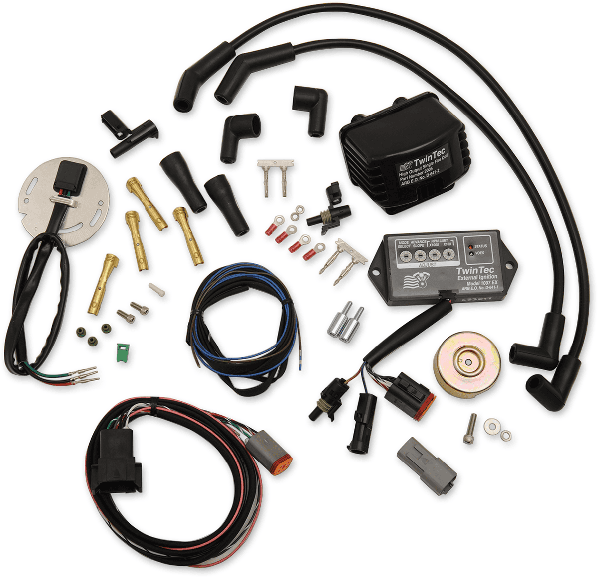 DAYTONA TWIN TEC LLC 1020-2749 External Ignition Kit - Harley-Davidson®