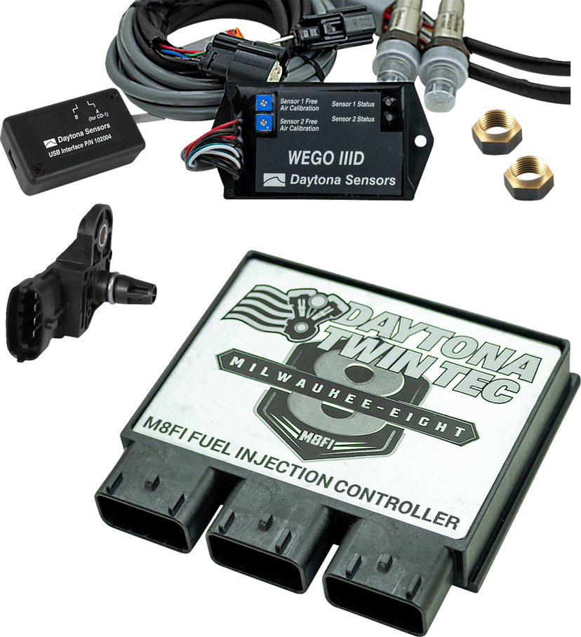 DAYTONA TWIN TEC LLC 1020-4218 Fuel Injection Electronic Control Module Kit with 2 BAR Manifold Absolute Sensor - '18-'20 Softail