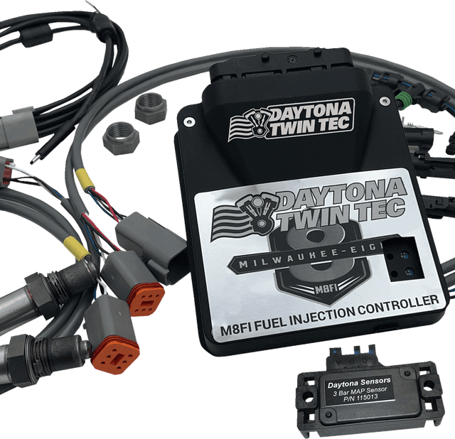 DAYTONA TWIN TEC LLC 1020-4243 Auto-tune Electronic Fuel Injection Control Module Kit with 3 BAR Manifold - M8 Softail