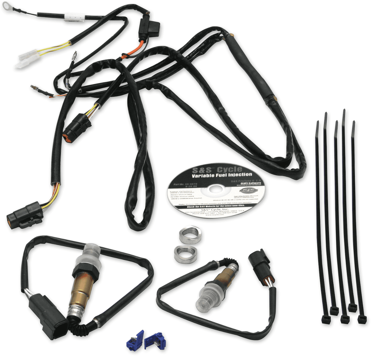 S&S CYCLE 1022-0108 VFI Closed Loop Oxygen Sensor Kit