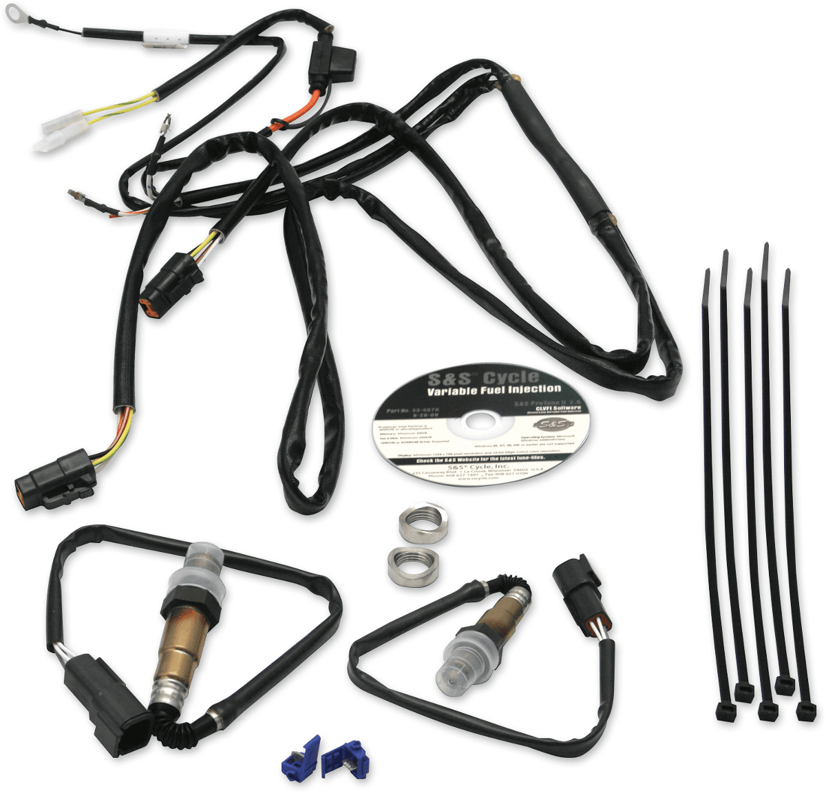 S&S CYCLE 1022-0108 VFI Closed Loop Oxygen Sensor Kit