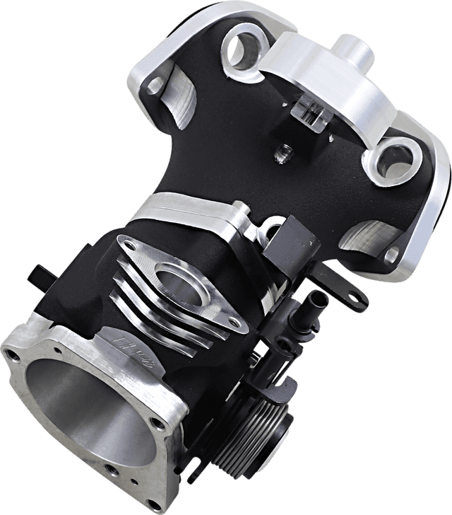 HORSEPOWER, INC 1022-0242 Big Bore Throttle Body - Black - 51 mm - Twin Cam
