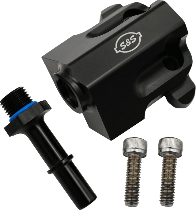 S&S CYCLE 1022-0295 Replacement Fuel Rail Kit - Black - M8 Touring — image 1 of 2