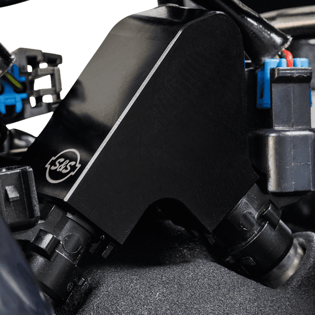 S&S CYCLE 1022-0296 Replacement Fuel Rail Kit - Black - M8 Softail — image 2 of 2