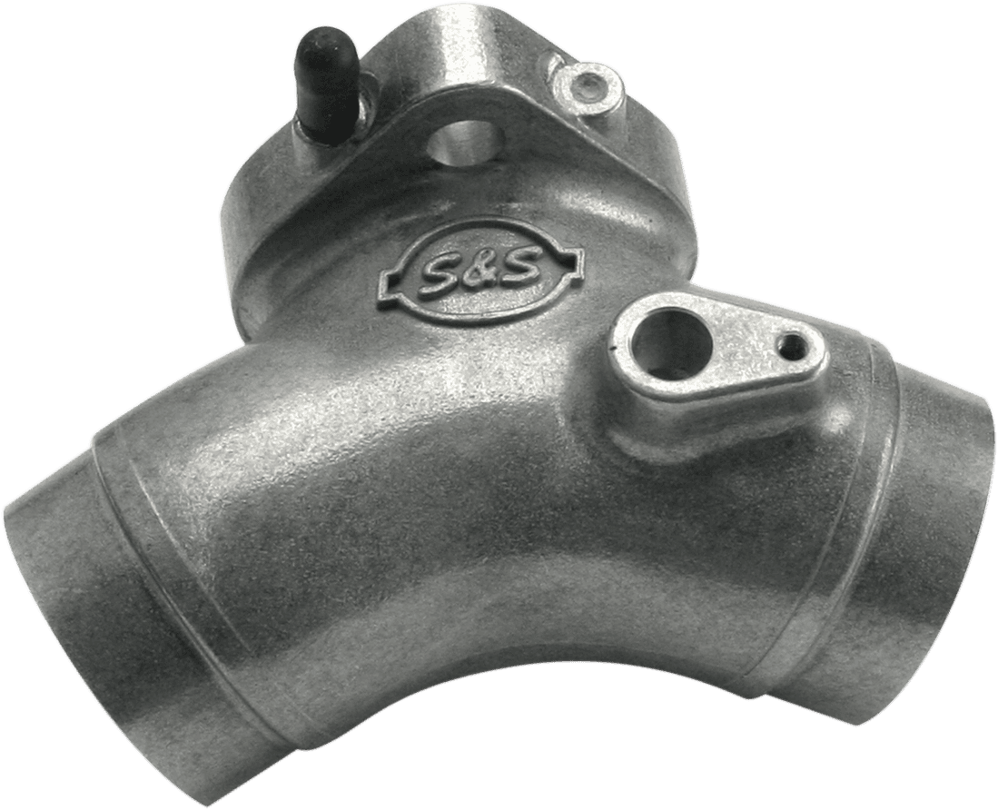 S&S CYCLE 1050-0291 Flange Mount Intake Manifold - Super E - Evolution Big Twin/Twin Cam