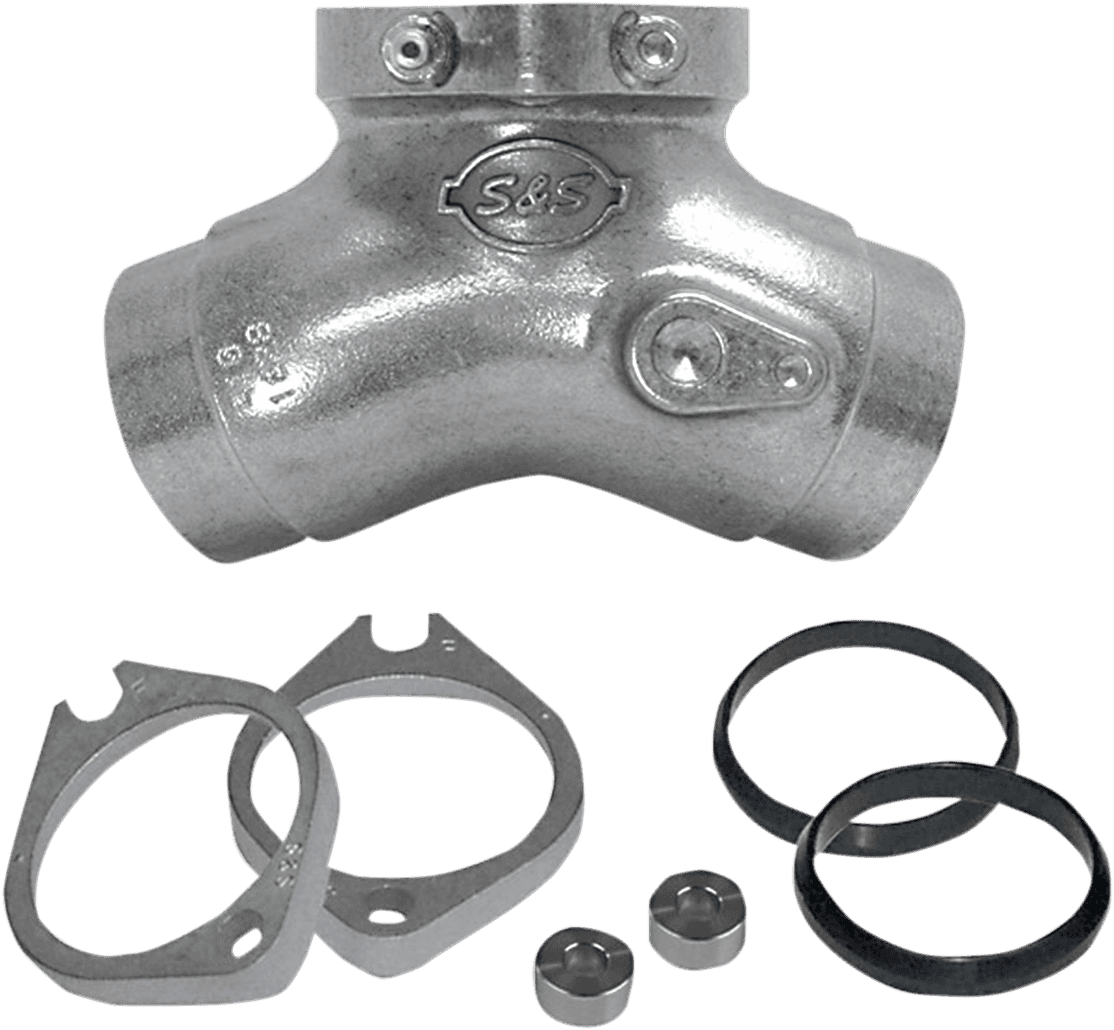 S&S CYCLE 1050-0296 Manifold Conversion Kit - 80" Evolution Big Twin