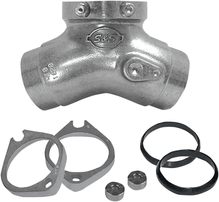 S&S CYCLE 1050-0296 Manifold Conversion Kit - 80" Evolution Big Twin