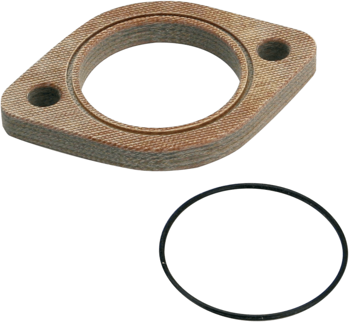 S&S CYCLE 1050-0360 Insulator Block with O-Ring - Super E - 1-7/8" x 3/8"