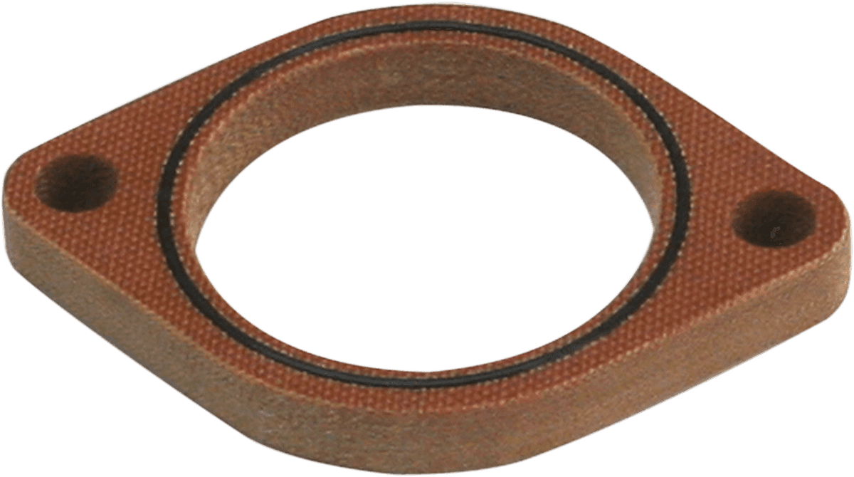 S&S CYCLE 1050-0361 Insulator Block with O-Ring - Super G - 2-1/16" x 3/8"