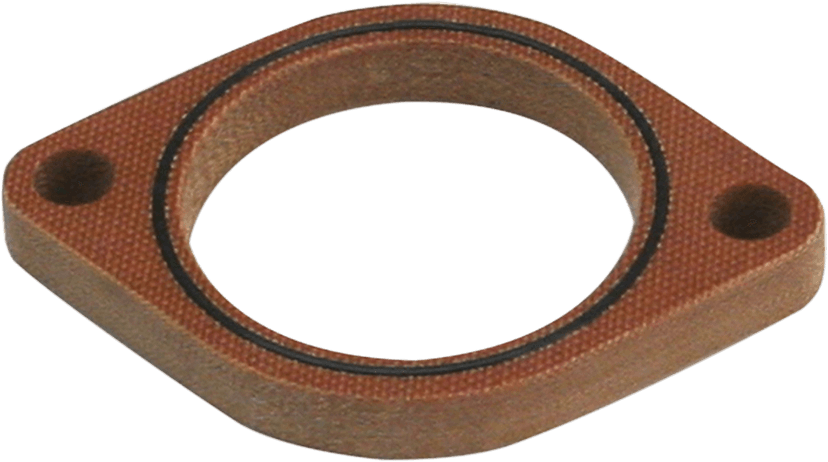 S&S CYCLE 1050-0361 Insulator Block with O-Ring - Super G - 2-1/16" x 3/8"