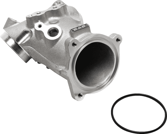 S&S CYCLE 1050-0468 Performance Intake Manifold - M8 - 55 mm - Silver — image 2 of 2