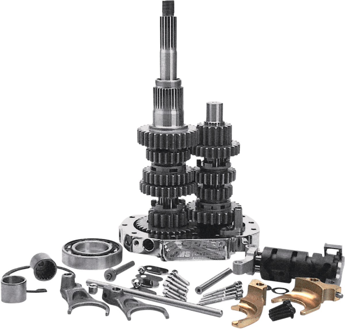 JIMS 1103-0008 6-Speed Overdrive Super Gear Kit - '90-'00 Harley-Davidson